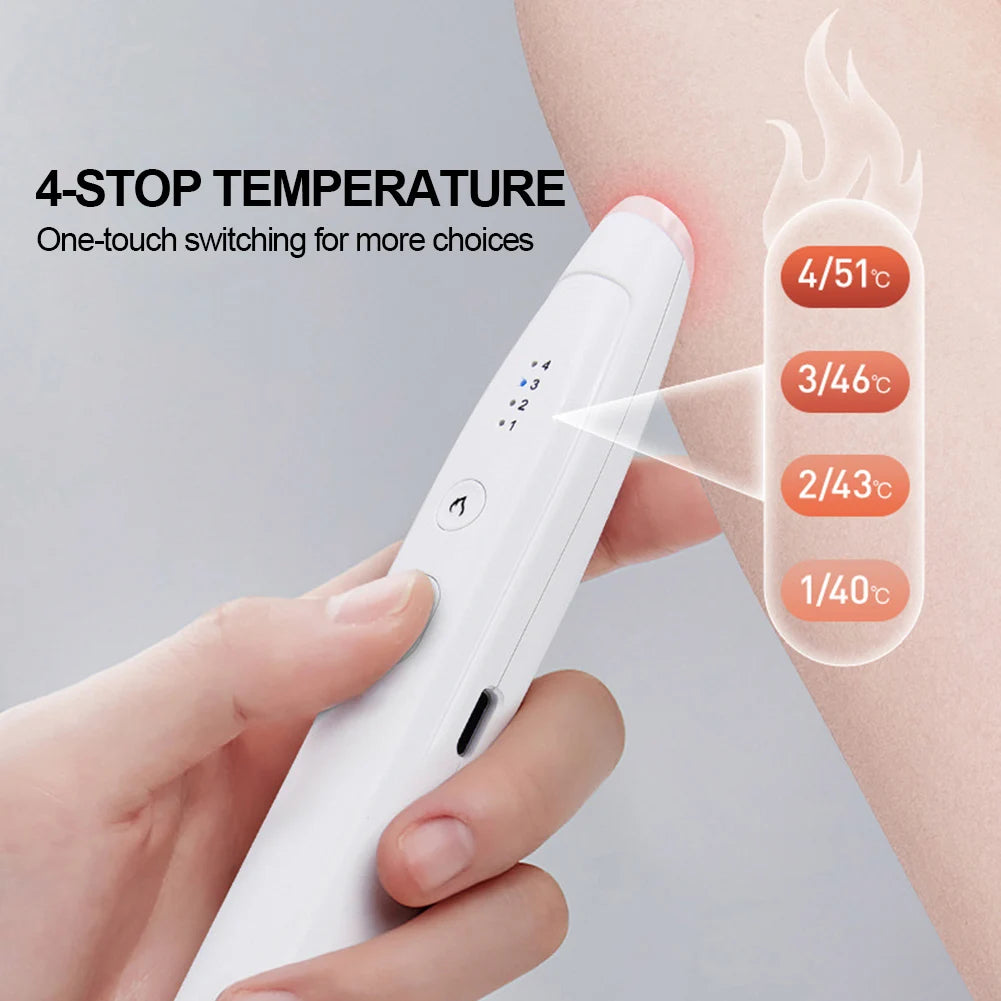 Electronic Mosquito Bite Pen Natural Mosquito Bite Heat Pen Chemical-Free Electric Insect Bite Healer for Camping Travel Outdoor